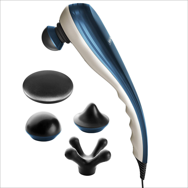 SimuBand™ - Cordless Shiatsu Neck Back Massager with Heat – Zen