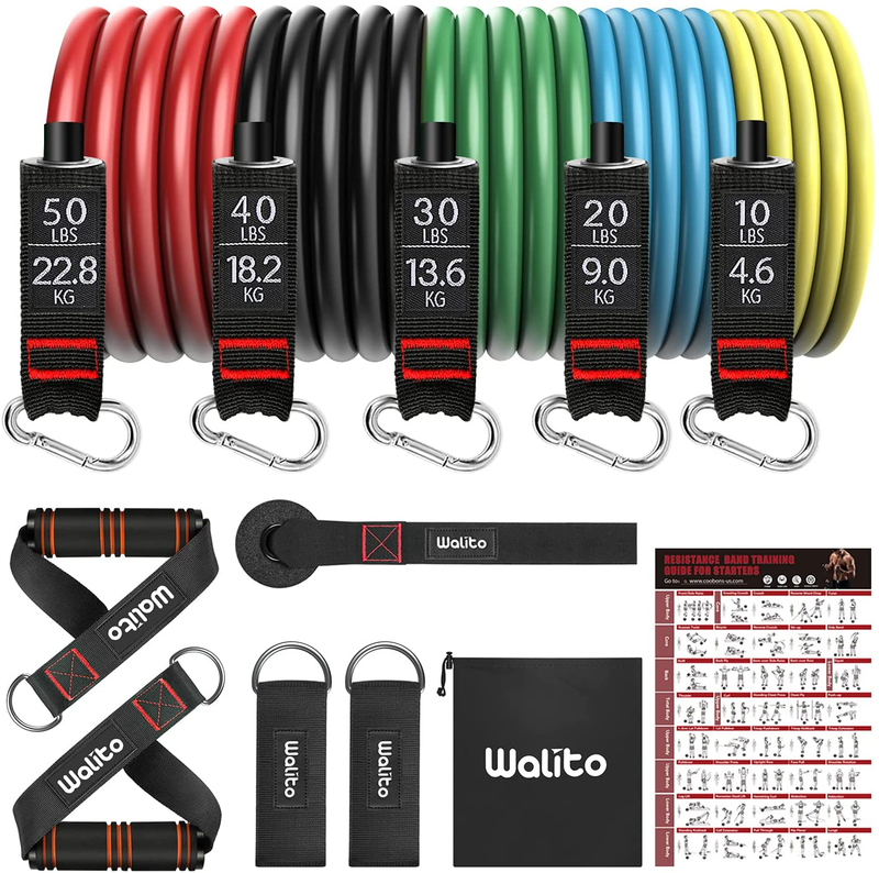  Quindi Pilates Bar Kit with Resistance Bands( 3 Sets