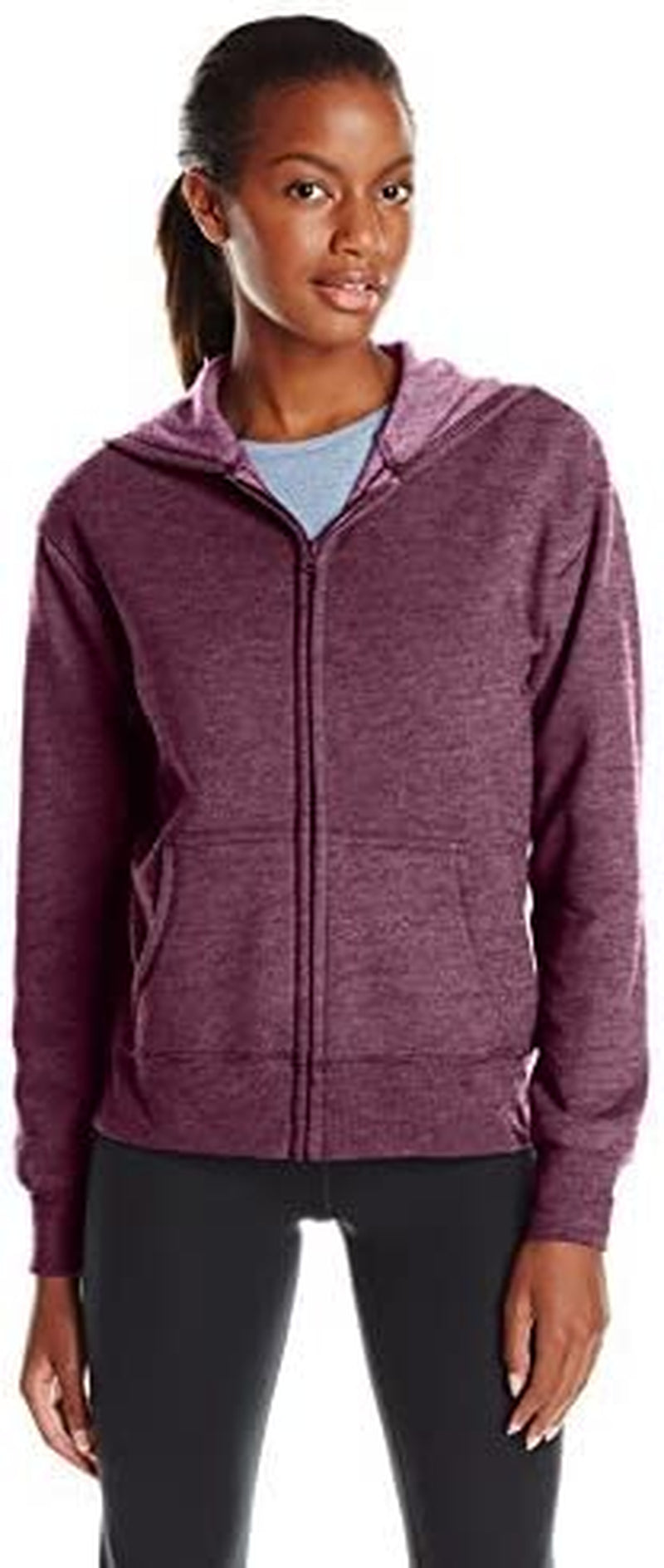 Hanes Women'S Ecosmart Full-Zip Hoodie Sweatshirt - BeautyShop361.com