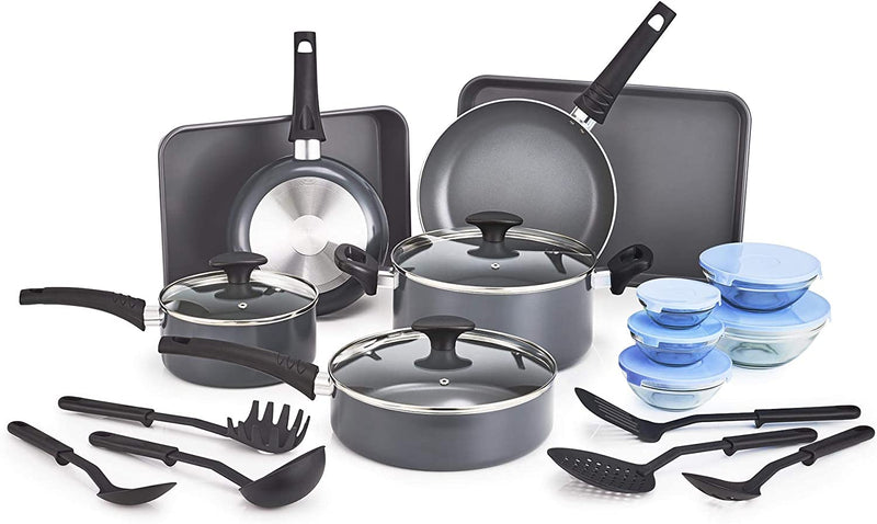 T-fal Stainless Steel Copper-Bottom Cookware Set Sale- Pandora's Deals