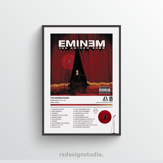 Eminem - Music To Be Murdered #3 Poster by Jaki Ole - Pixels