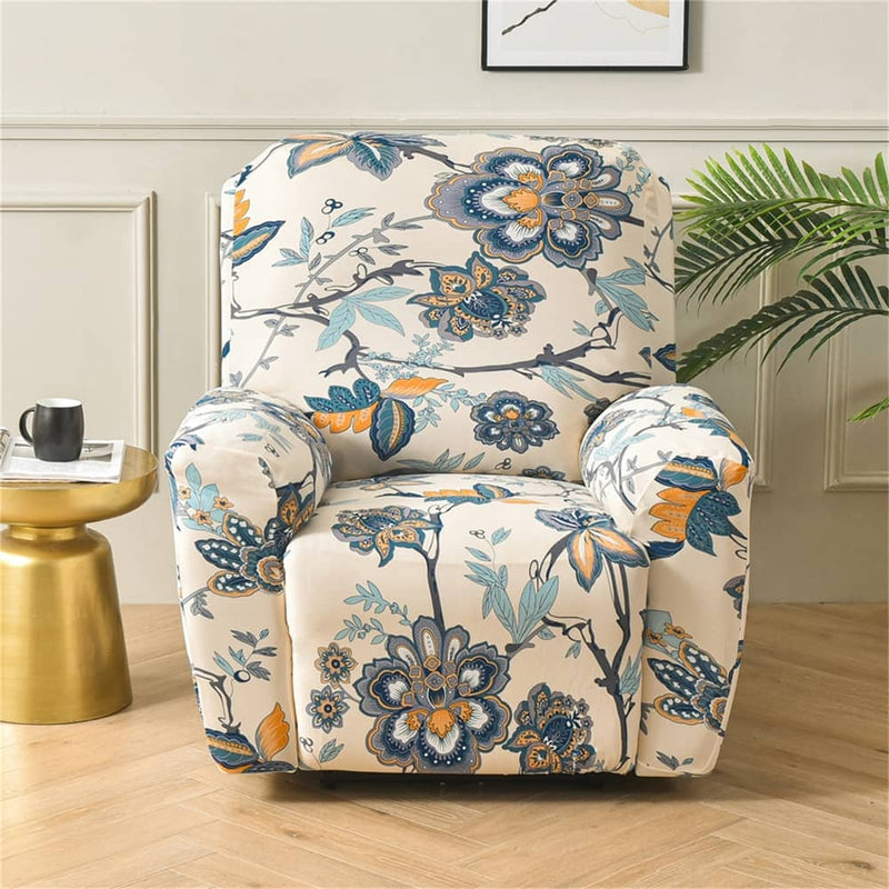 floral recliner covers