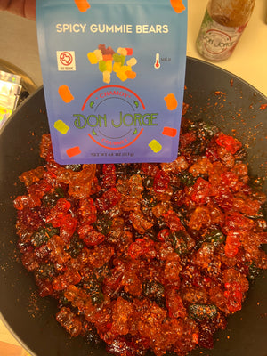Spicy Gummie Bears Mild Large - Chamoy Don Jorge