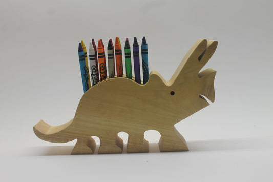 Dachshund-shaped crayon holder, holds 24 crayons