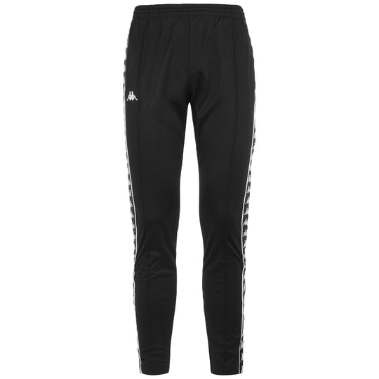 Kappa Mens 222 Banda Deky 2 Pants 33192SW-A00 Black Smoke-Grey