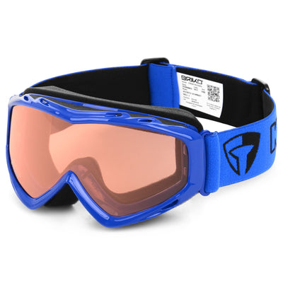Goggles Unisex 4CENTO KOMBAT MS1 J Ski  Goggles SHINY BLUE-P1 | kappa Photo (jpg Rgb)			