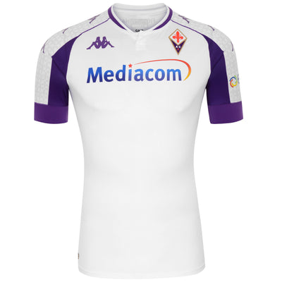 ACF Fiorentina Club Soccer Football Men's T Tee Shirt Handmade Team Sports  white