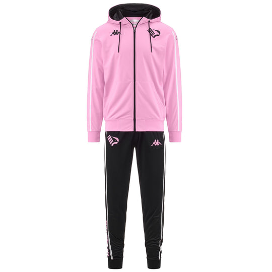 Palermo FC black presentation soccer tracksuit 2021 - Kappa –