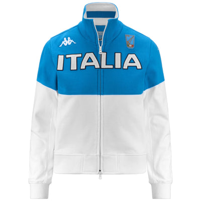 Woman JKT LADY ITALIA FIG Jacket AZURE-WHITE