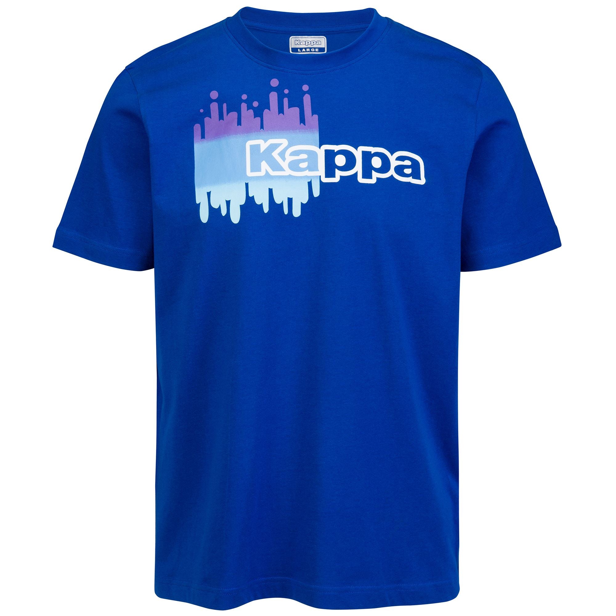 T-ShirtsTop Man LOGO DERMAN T-Shirt Blue Sapphire | kappa