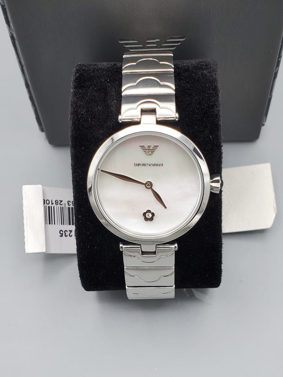 Emporio Armani Silver Quartz Stainless Steel Women's Watch AR11235