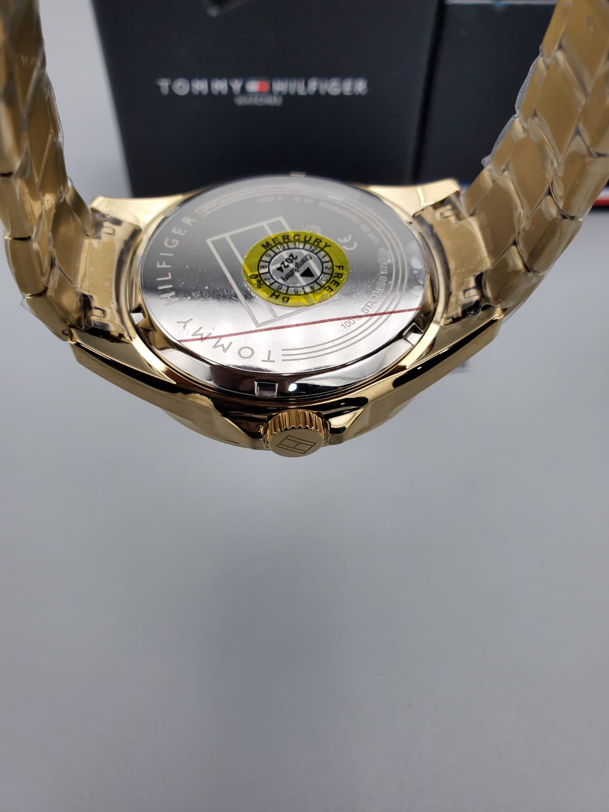 Tommy Hilfiger Men's Quartz Watch with Gold-Tone-S