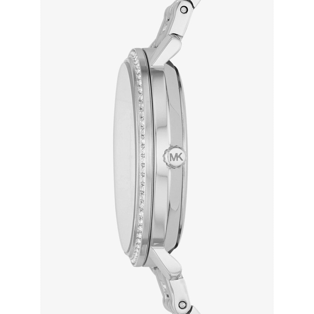 Michael Kors Women’s Quartz Stainless Steel Silver Dial 38mm Watch MK3600