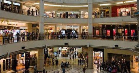Suria Shopping Mall interior view, KLCC, Kuala Lumpur 