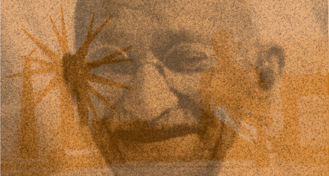 Gandhi, India, khadi, artikrti