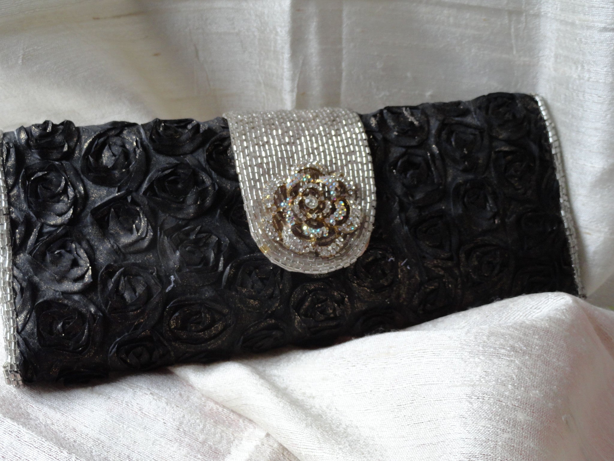 Classy Handmade handbag. Leather clutch Purse. Indian, hand embossed ...