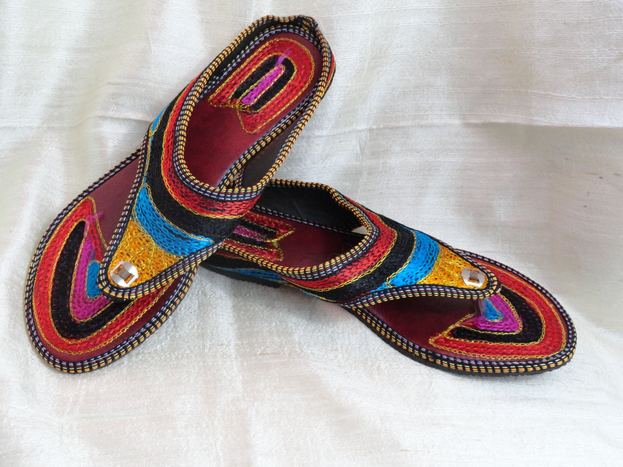 Boho ethnic indian shoes and sandals 