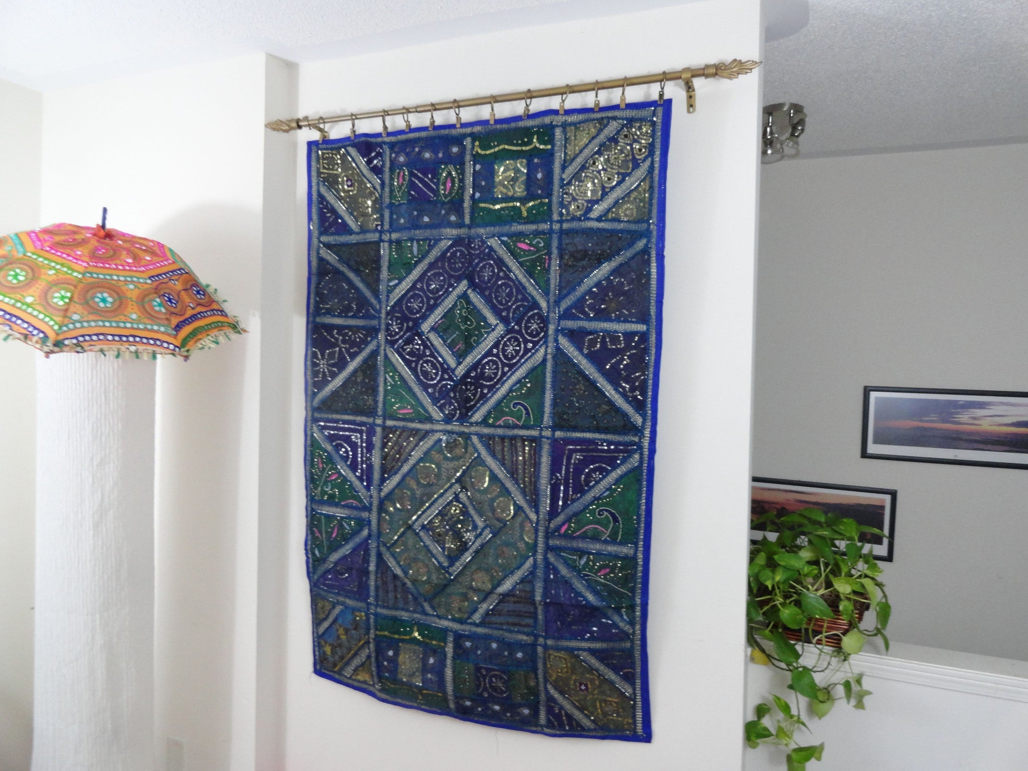 fabric wall hangings for living room