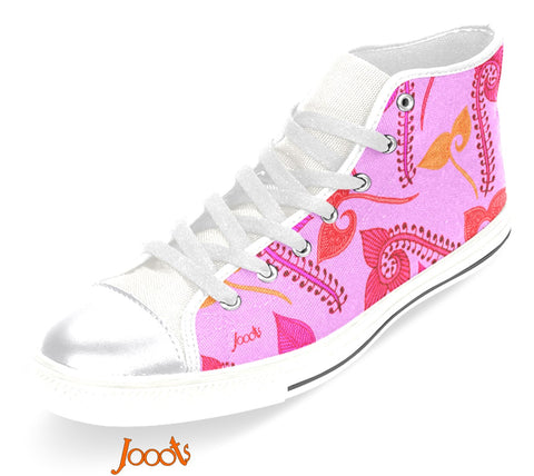 girls canvas high tops