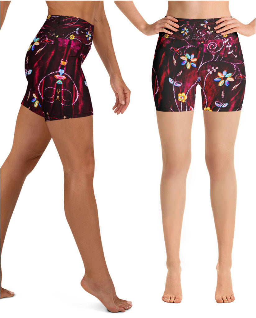 Sports Star Shorts for Girl Champs. Yoga Shorts, Running - Subtle Se –  Artikrti