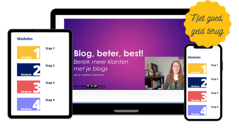 Mockup Blog, beter, best