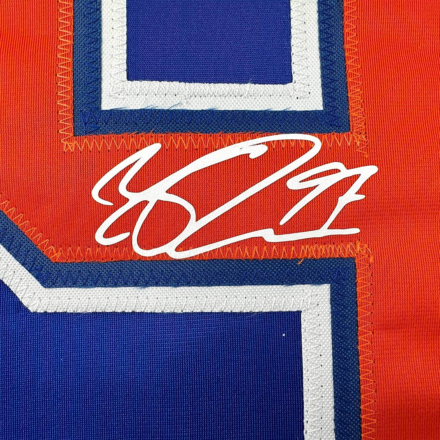 Mark Messier Autographed Edmonton Custom Hockey Jersey - JSA COA at  's Sports Collectibles Store