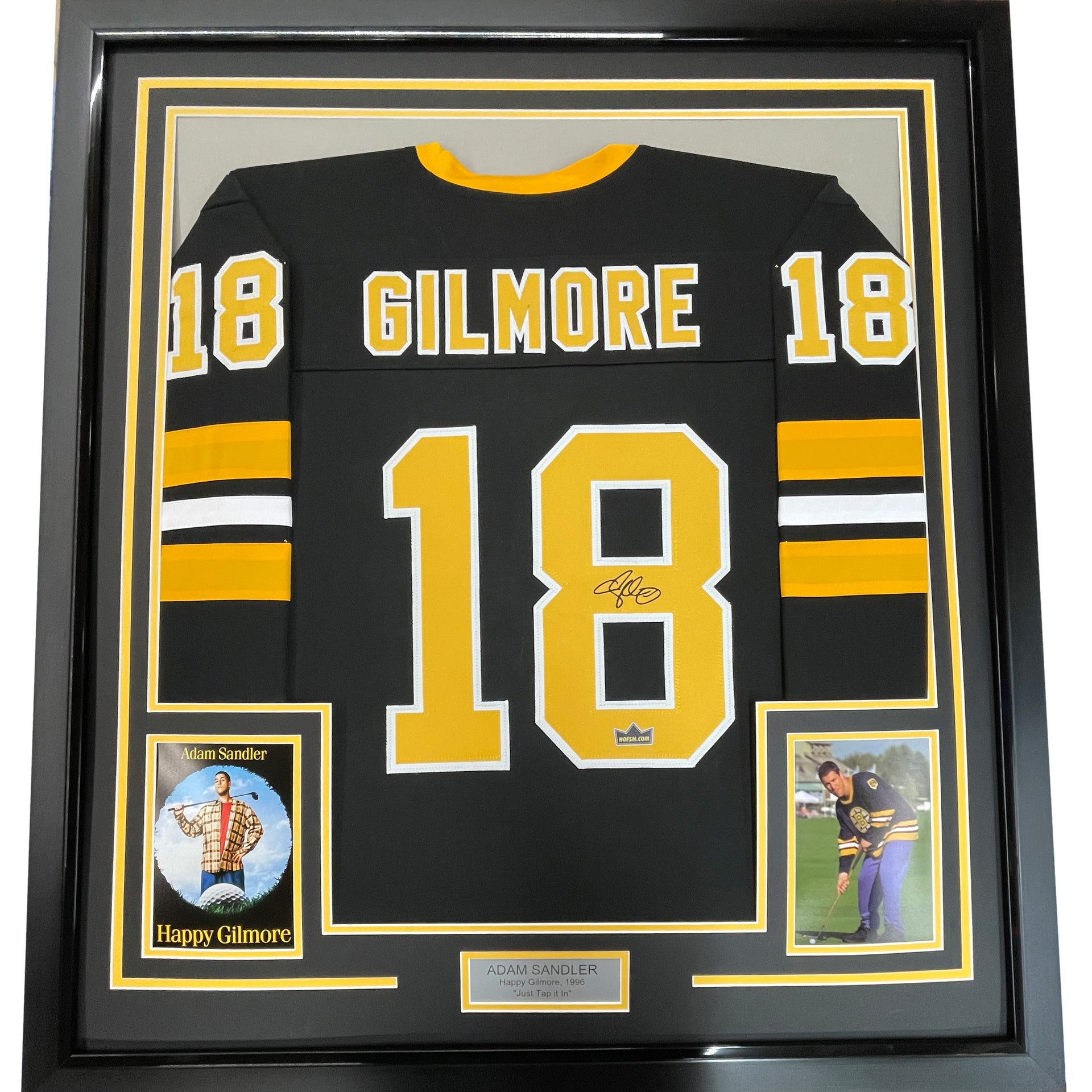  18 Happy Gilmore Hockey Jersey for Men,Boston Adam