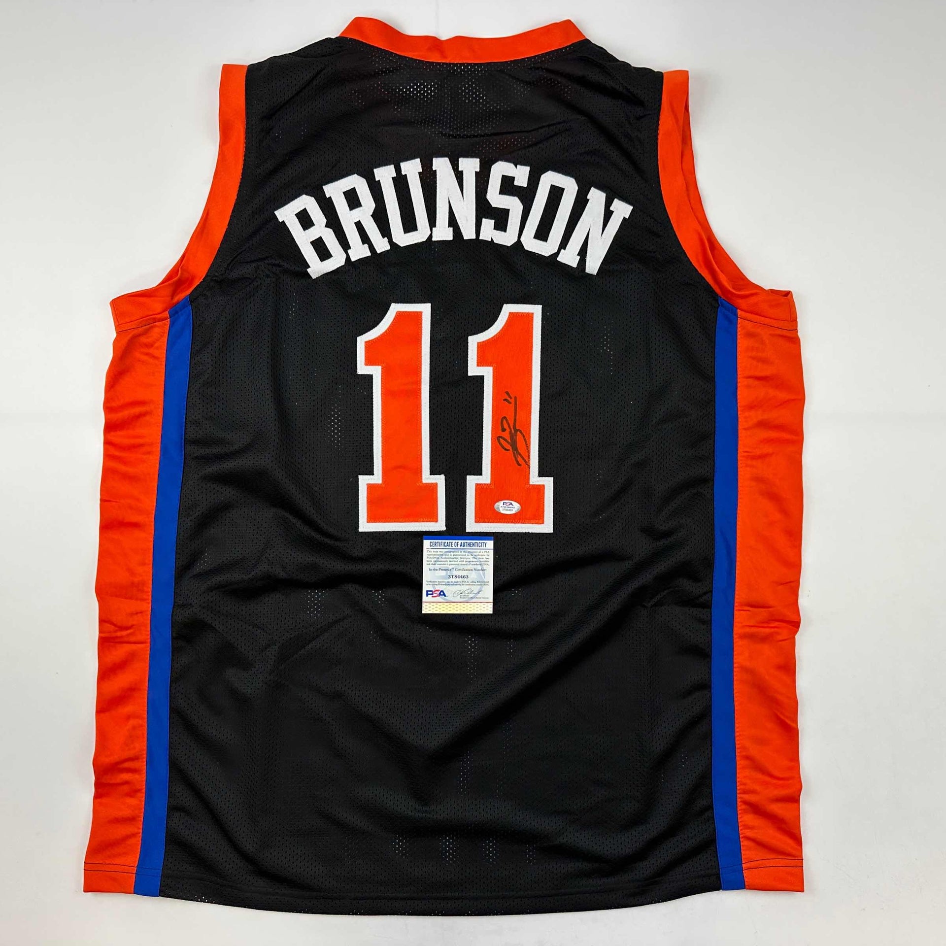 Jalen Brunson New York Knicks Autographed Basketball Jersey