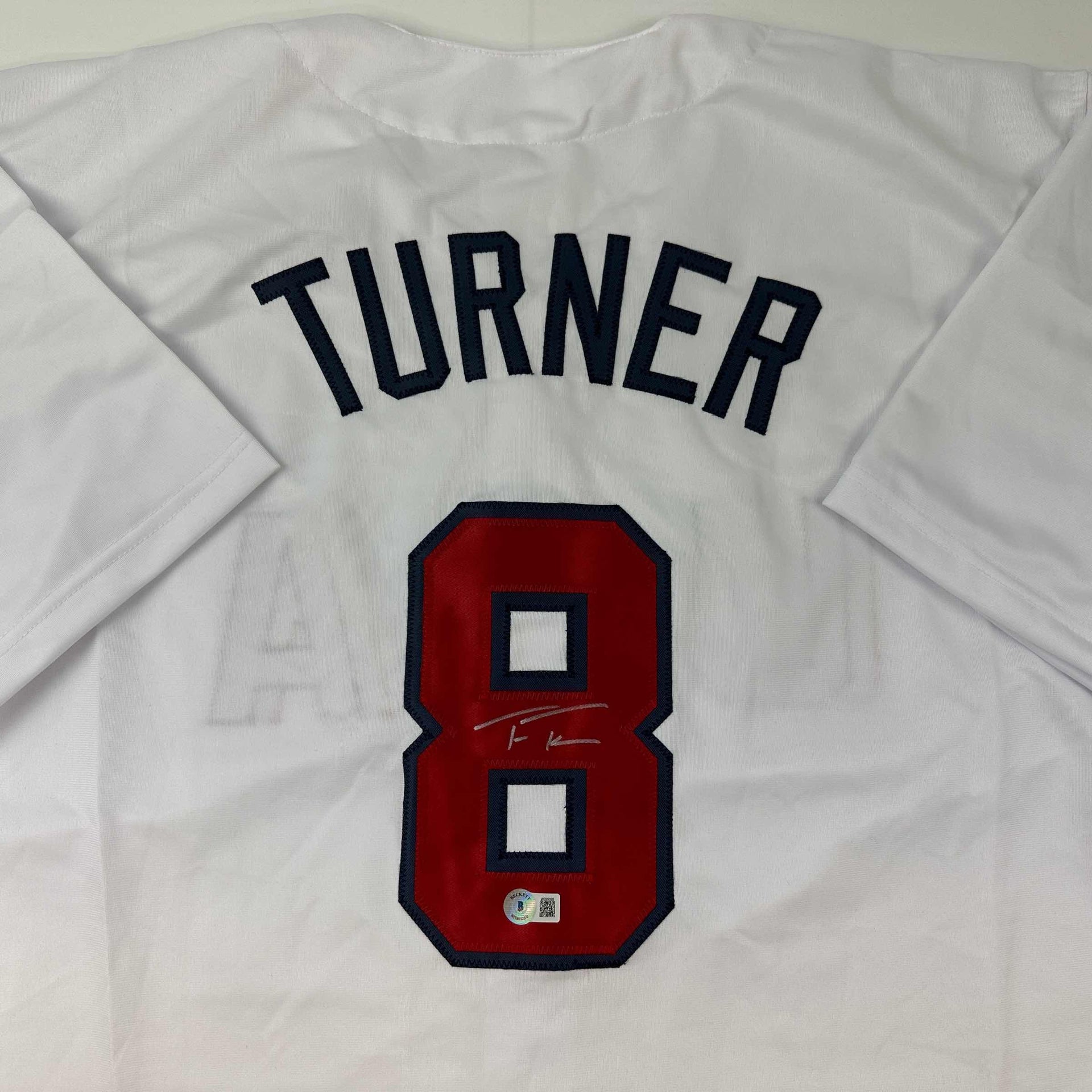 Trea Turner Signed Philadelphia Phillies Custom Jersey (Beckett