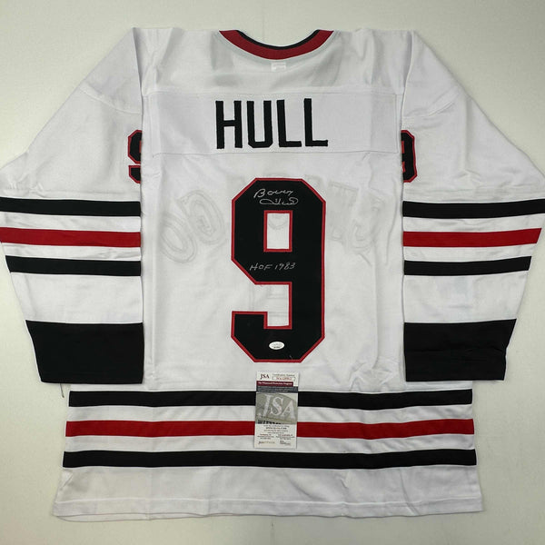Framed Autographed/Signed Brett Hull 33x42 Detroit Red Hockey Jersey J –  Super Sports Center