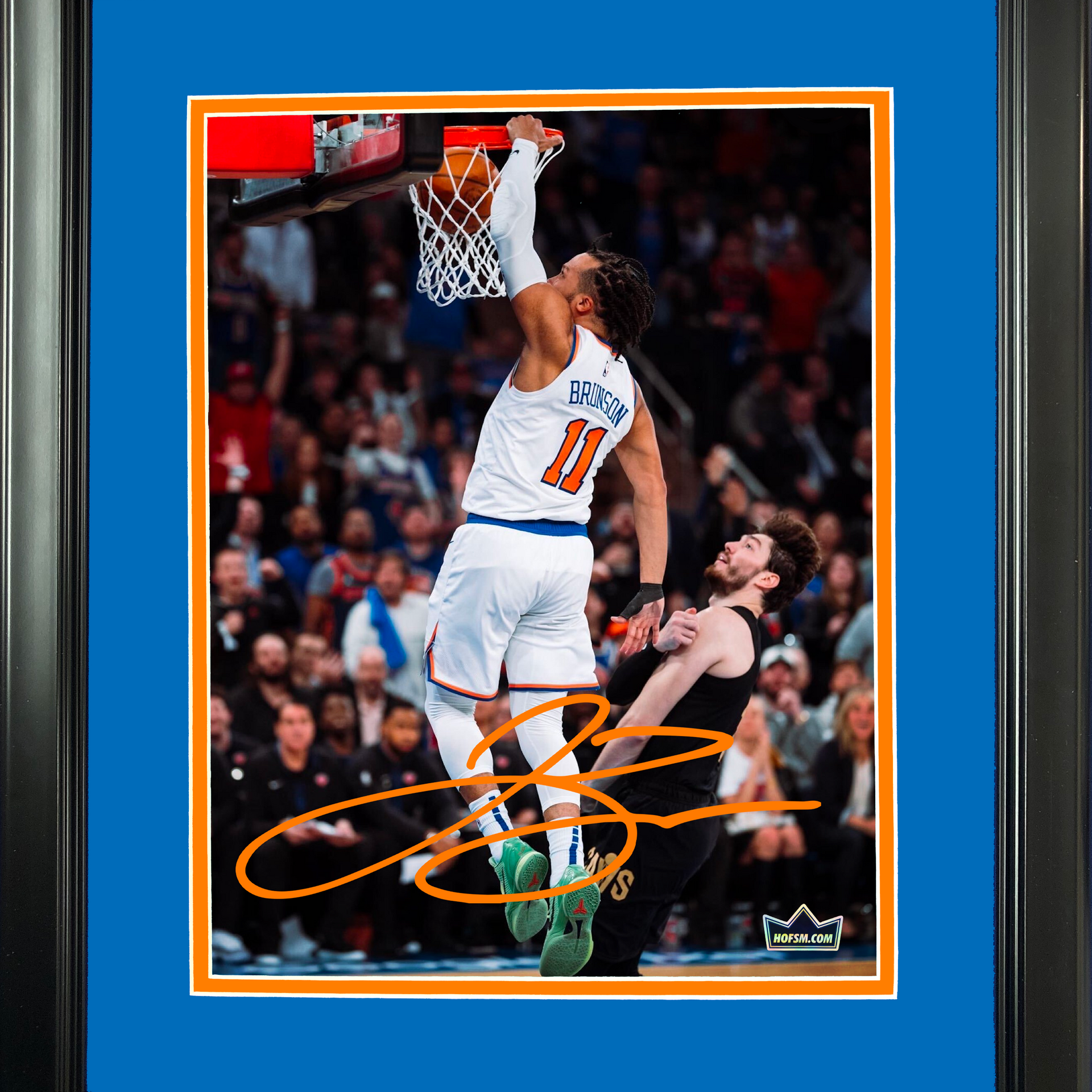 Jalen Brunson New York Knicks Autographed Basketball Jersey
