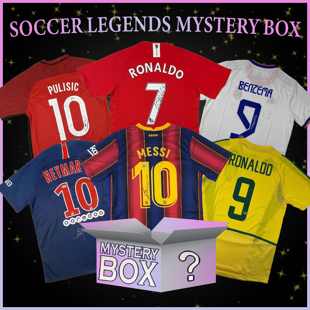 AUTOGRAPHED FOOTBALL JERSEY MYSTERY BOX - SERIES 7 