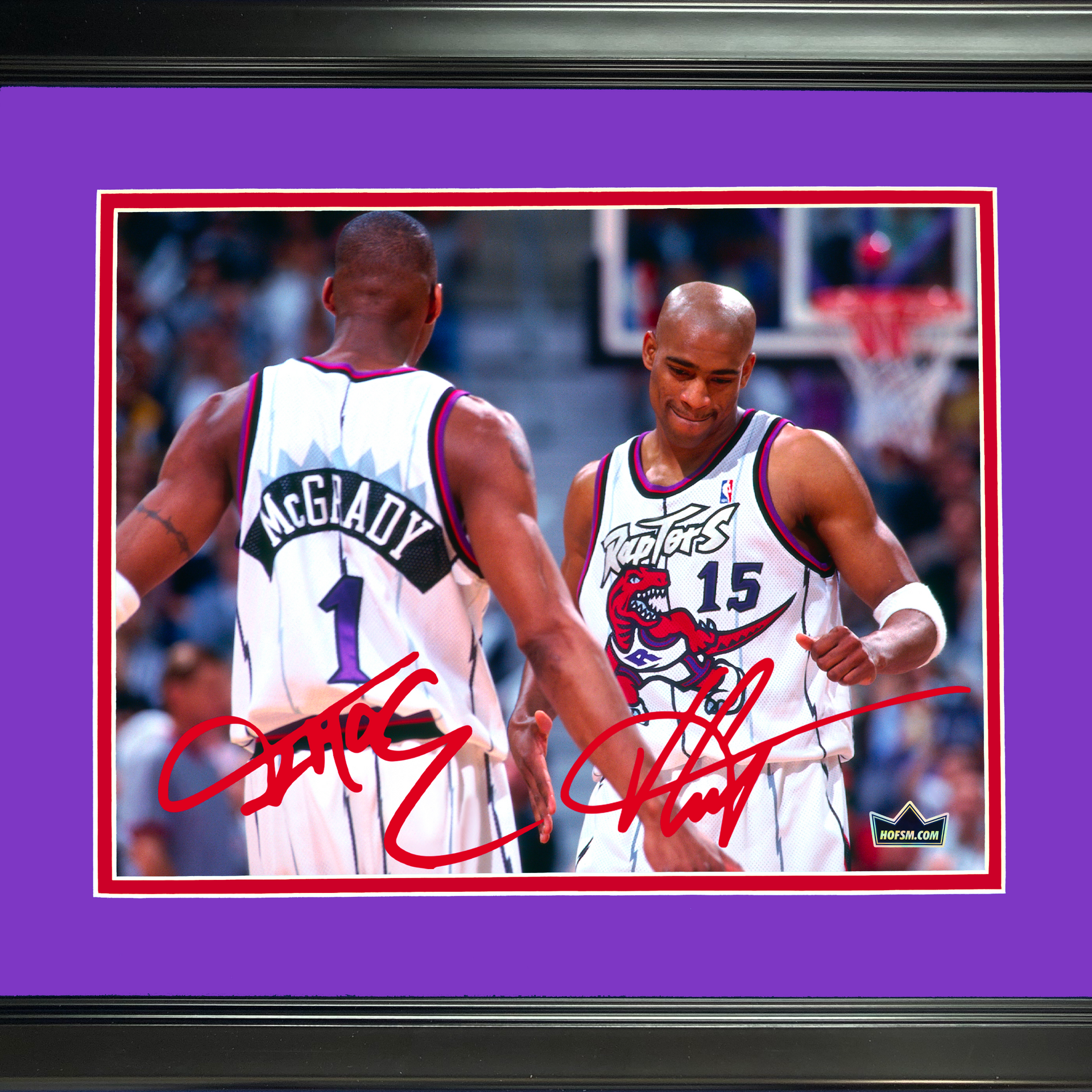 Framed Vince Carter & Tracy McGrady Dual Toronto Raptors Facsimile Laser  Engraved Signature Auto 12x15 Basketball Photo HOFSM Holo - Hall of Fame  Sports Memorabilia