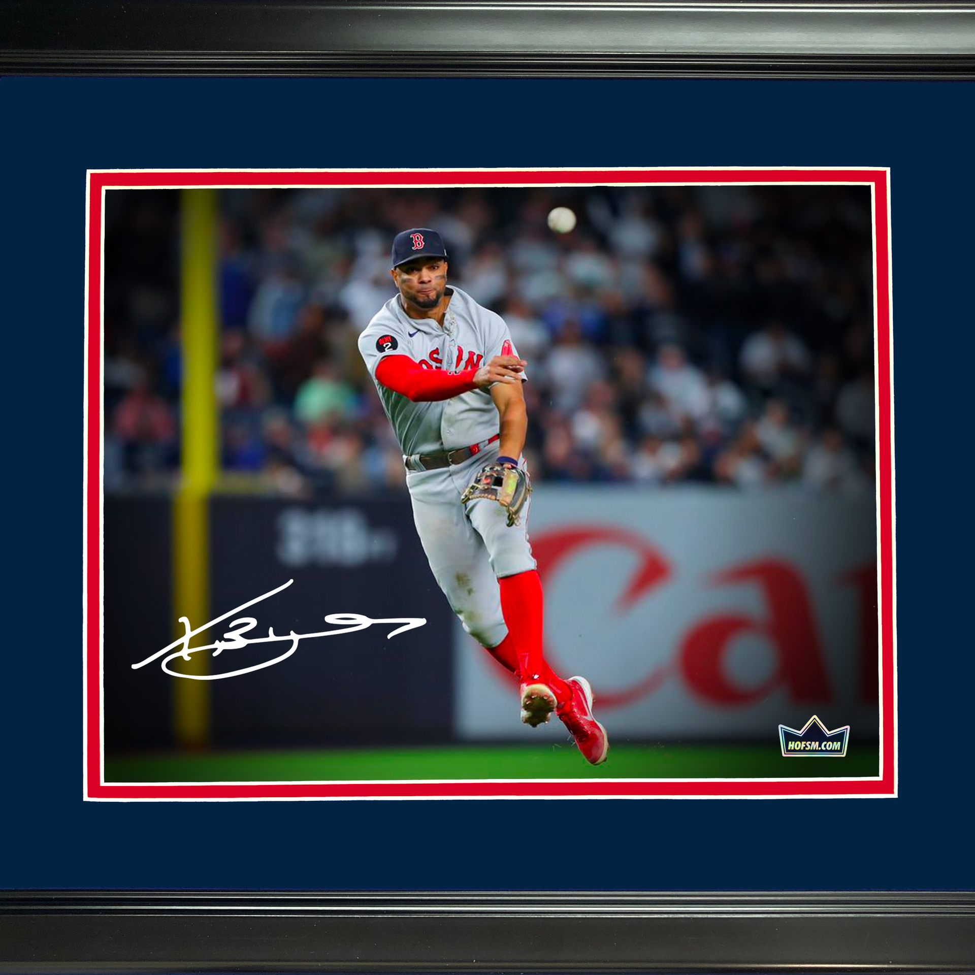 Framed Xander Bogaerts Boston Red Sox Facsimile Laser Engraved