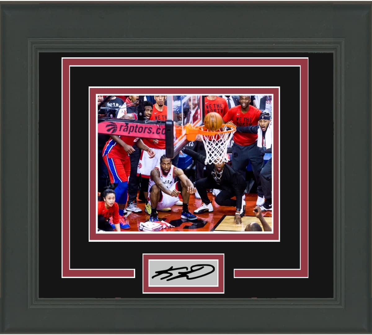 Kawhi Leonard Framed Signed Jersey PSA/DNA Toronto Raptors Auto Grade 10 at  's Sports Collectibles Store