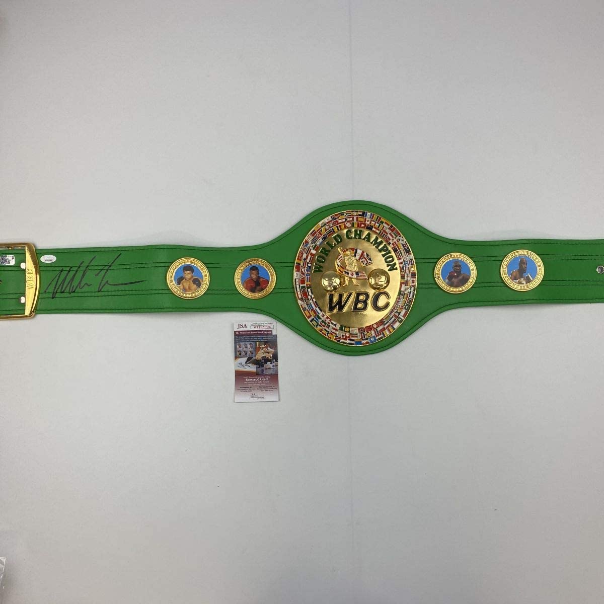 wbc boxing championship belt