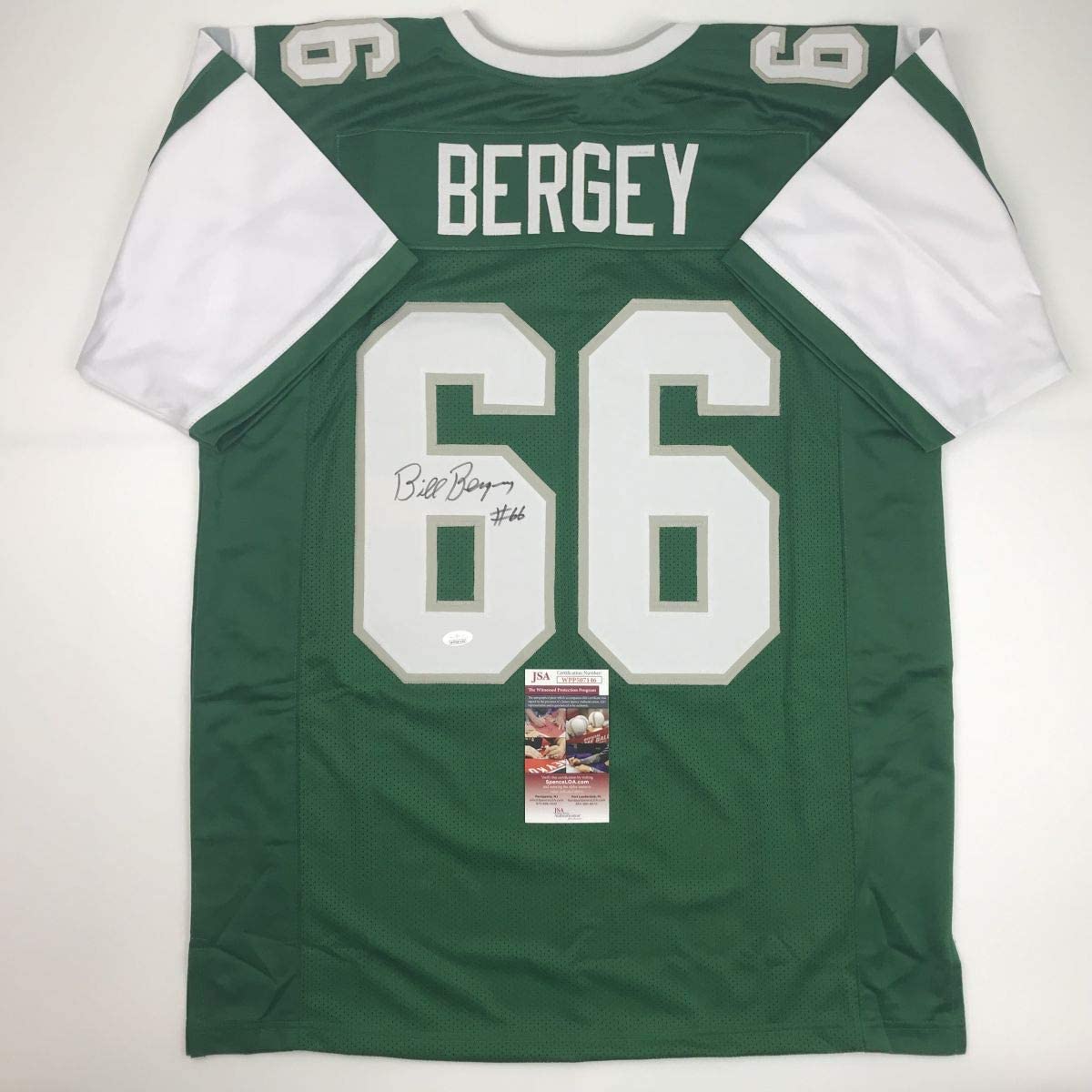 Framed Philadelphia Eagles Bill Bergey Autographed Signed Jersey Jsa C –  MVP Authentics
