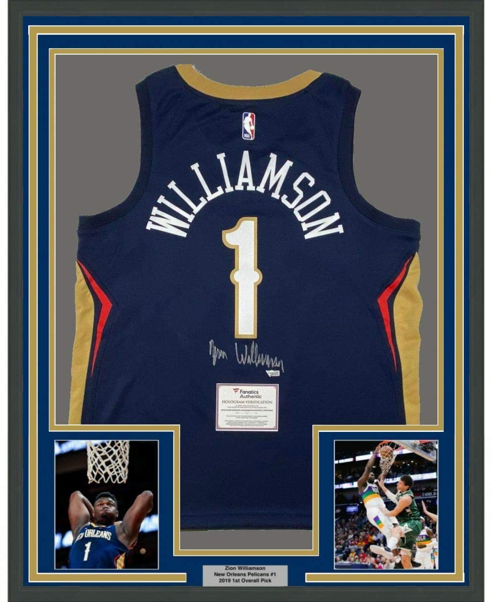 Zion Williamson Autographed New Orleans Pelicans White Nike Swingman  Basketball Jersey Fanatics