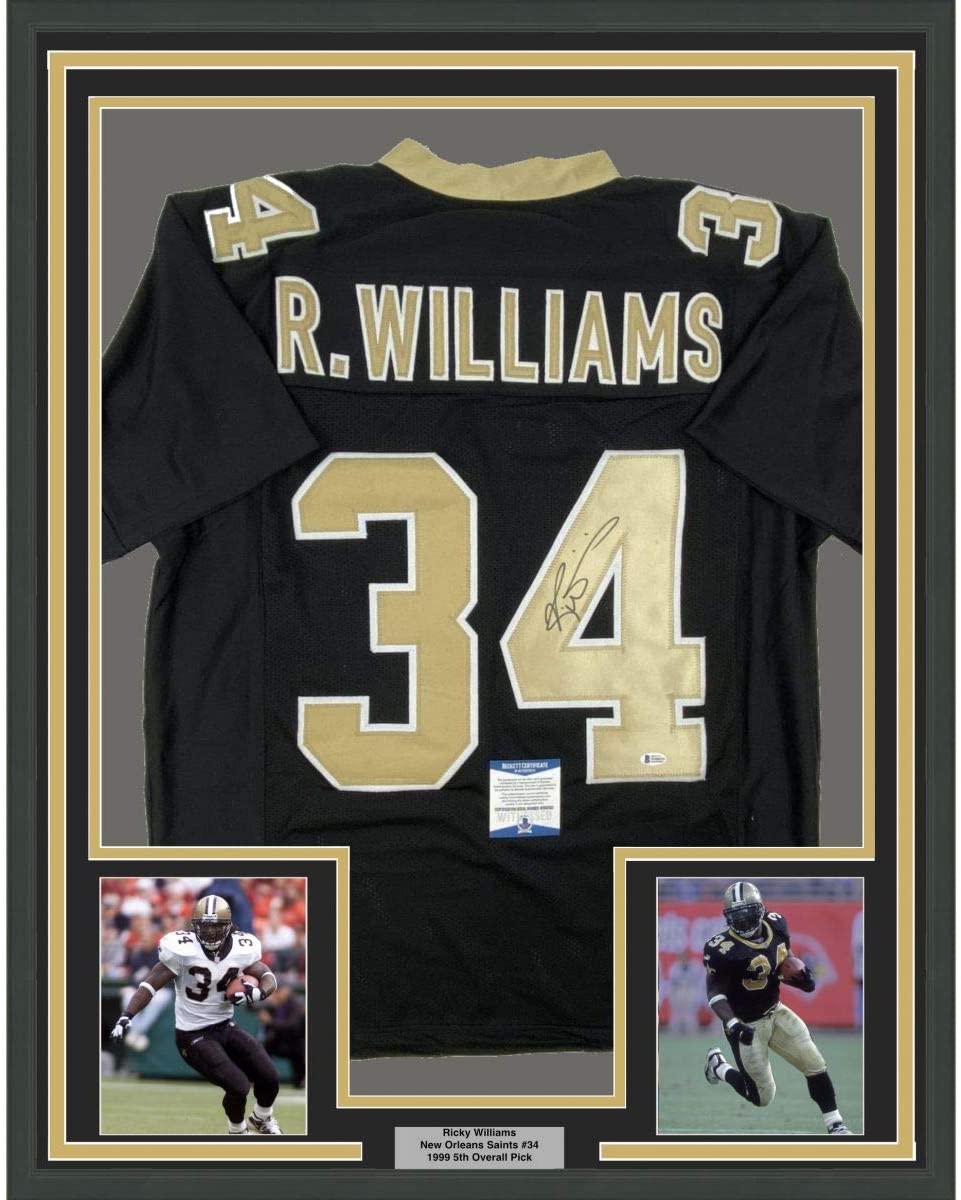 Ricky Williams Signed Jersey (Beckett)