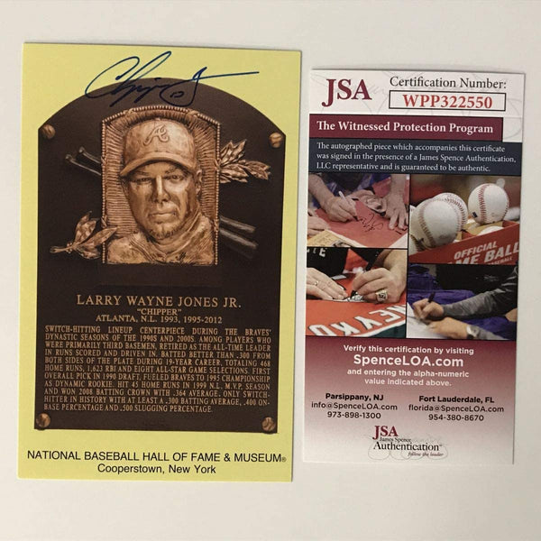 Autographed/Signed Trevor Hoffman HOF Hall Of Fame Baseball Plaque Postcard  JSA COA at 's Sports Collectibles Store