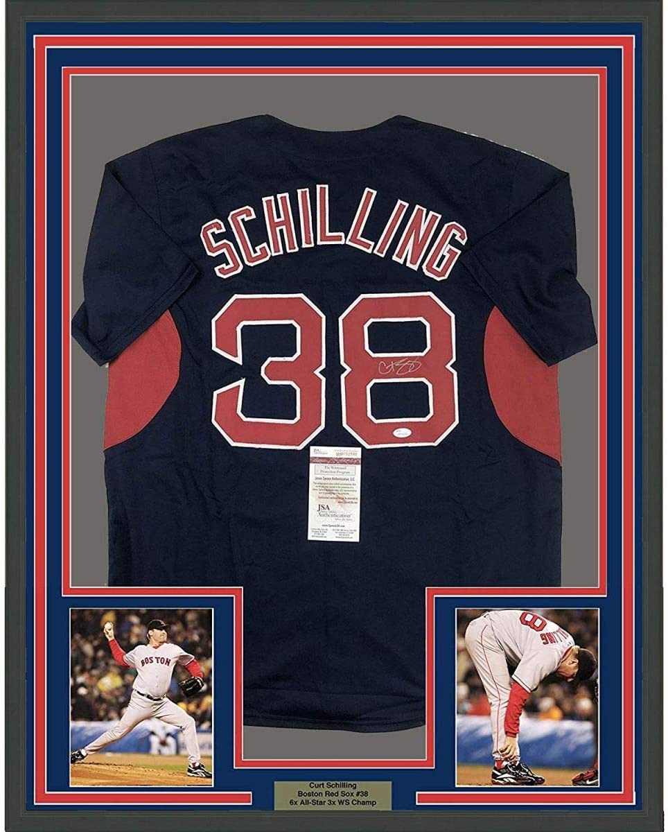 Curt Schilling Signed Jersey (JSA)