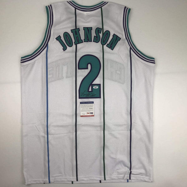 Autographed/Signed Muggsy Bogues Charlotte Teal Basketball Jersey PSA/DNA  COA