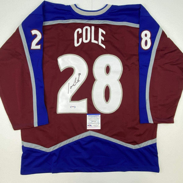 Avalanche 2022 SC Jersey Team-Signed by (20) with Andre Burakovsky