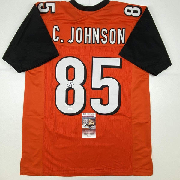 Autographed/Signed Justin Simmons Denver White Football Jersey JSA COA