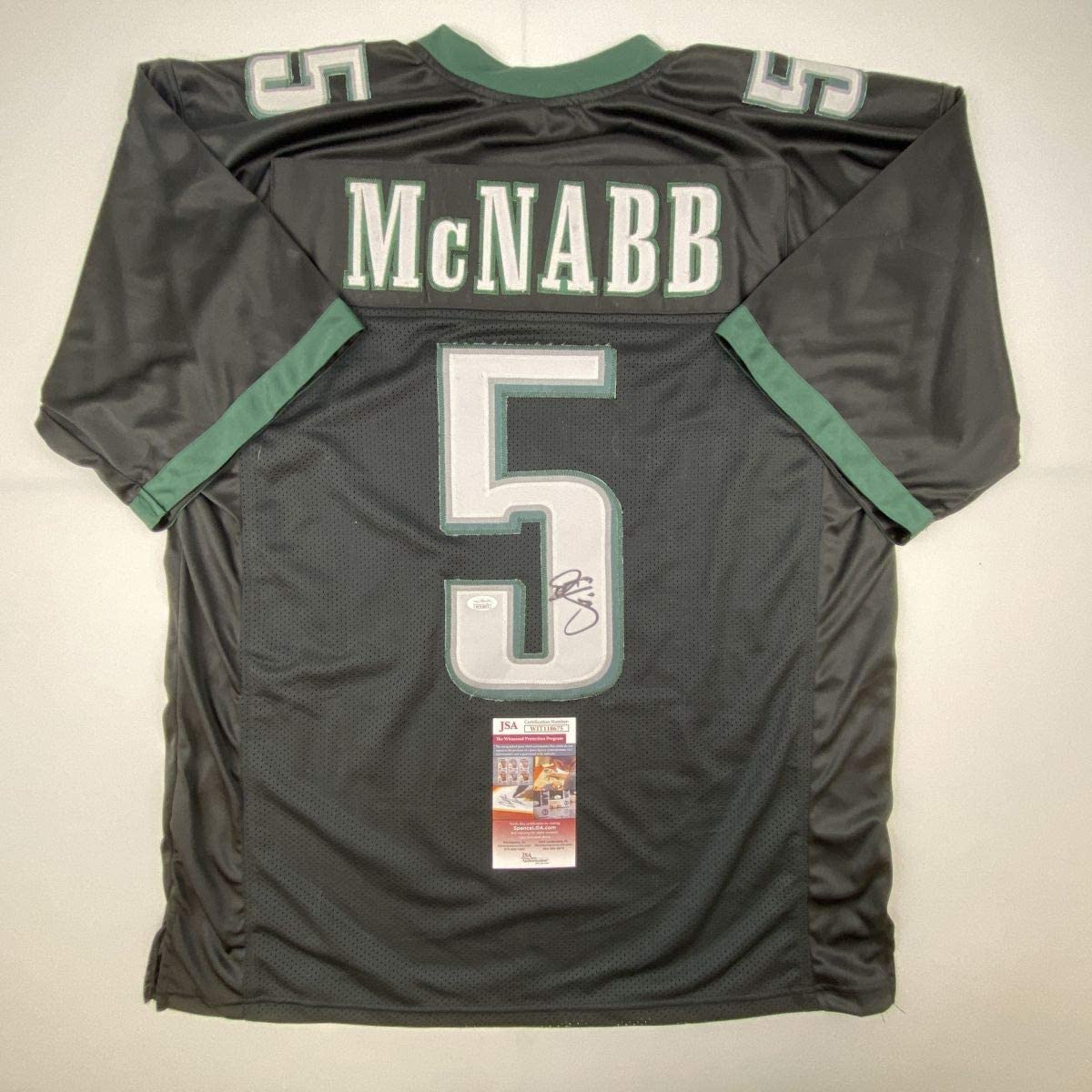 Donovan McNabb Signed Custom Philadelphia Eagles Jersey Beckett COA