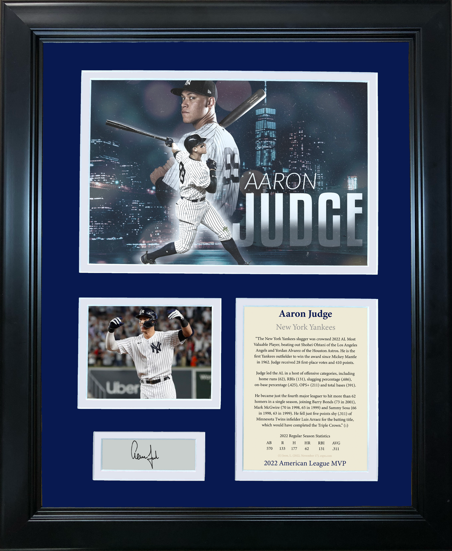 Murti: Little Aaron Judge and autograph he'll never forget
