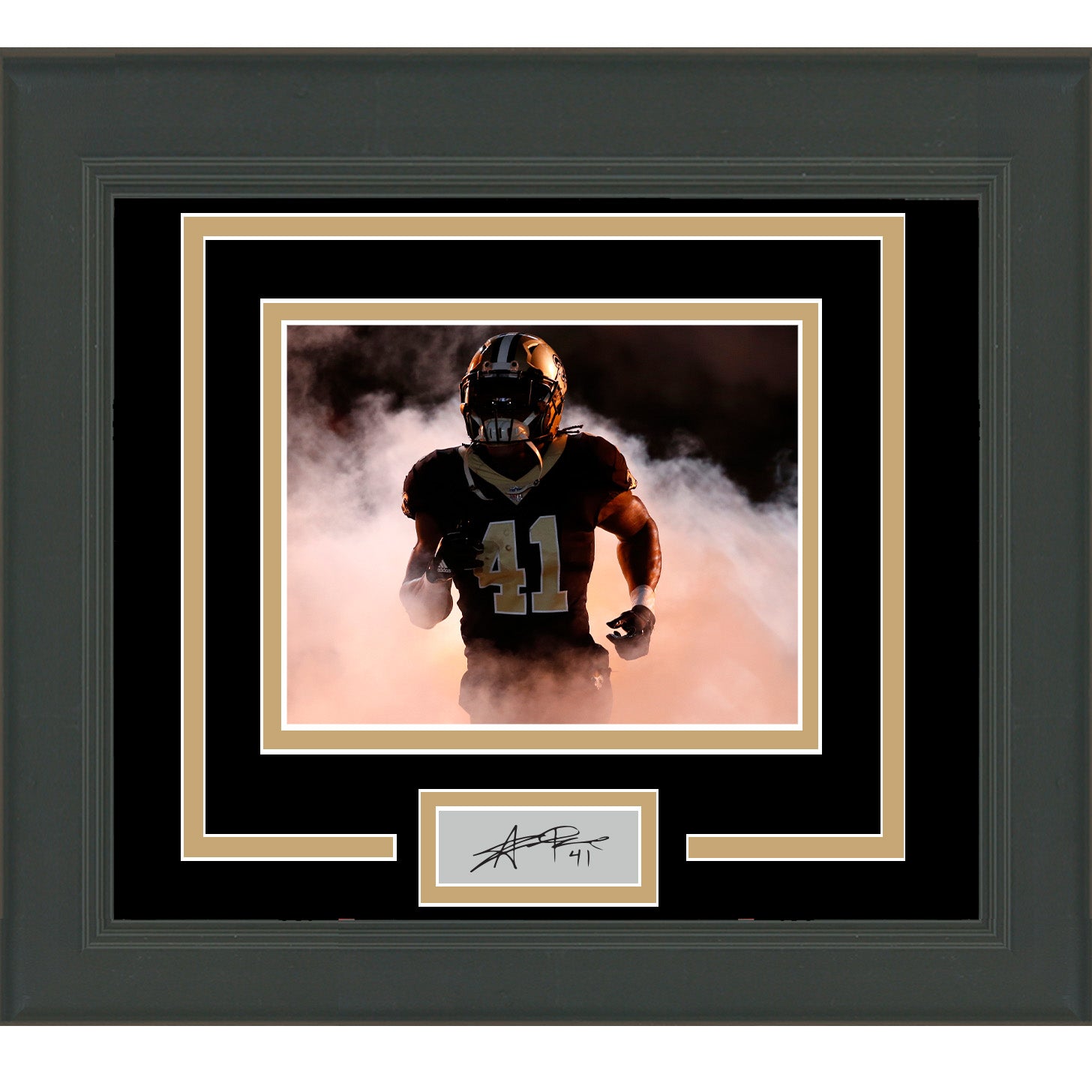 Alvin Kamara New Orleans Saints Jersey Number Frame