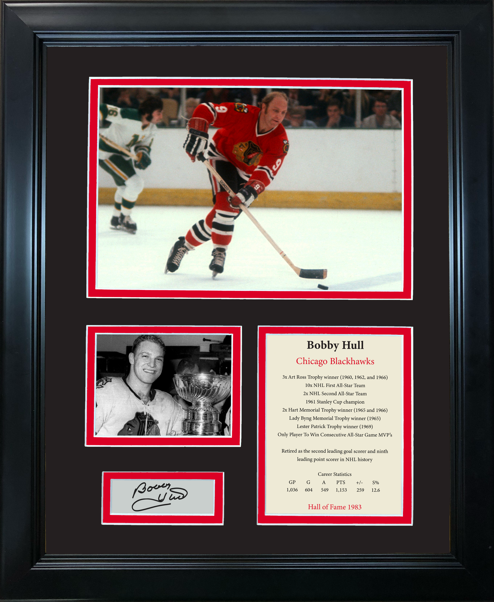 Bobby Clarke HOF Autographed/Inscribed Jersey Flyers Framed PSA COA