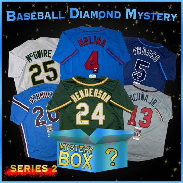 MLB HITS Signed Baseball Jersey Mystery Box — RSA