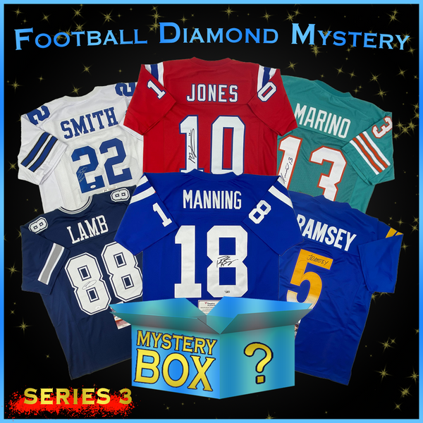 NO DUPLICATE Signed Football Mini Helmet Mystery Box - Series 16